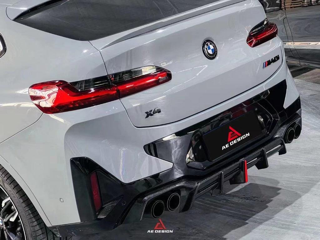 BMW X4 xDrive/M40i LCI Aftermarket Parts ArmorExtend Carbon Diffuser ...