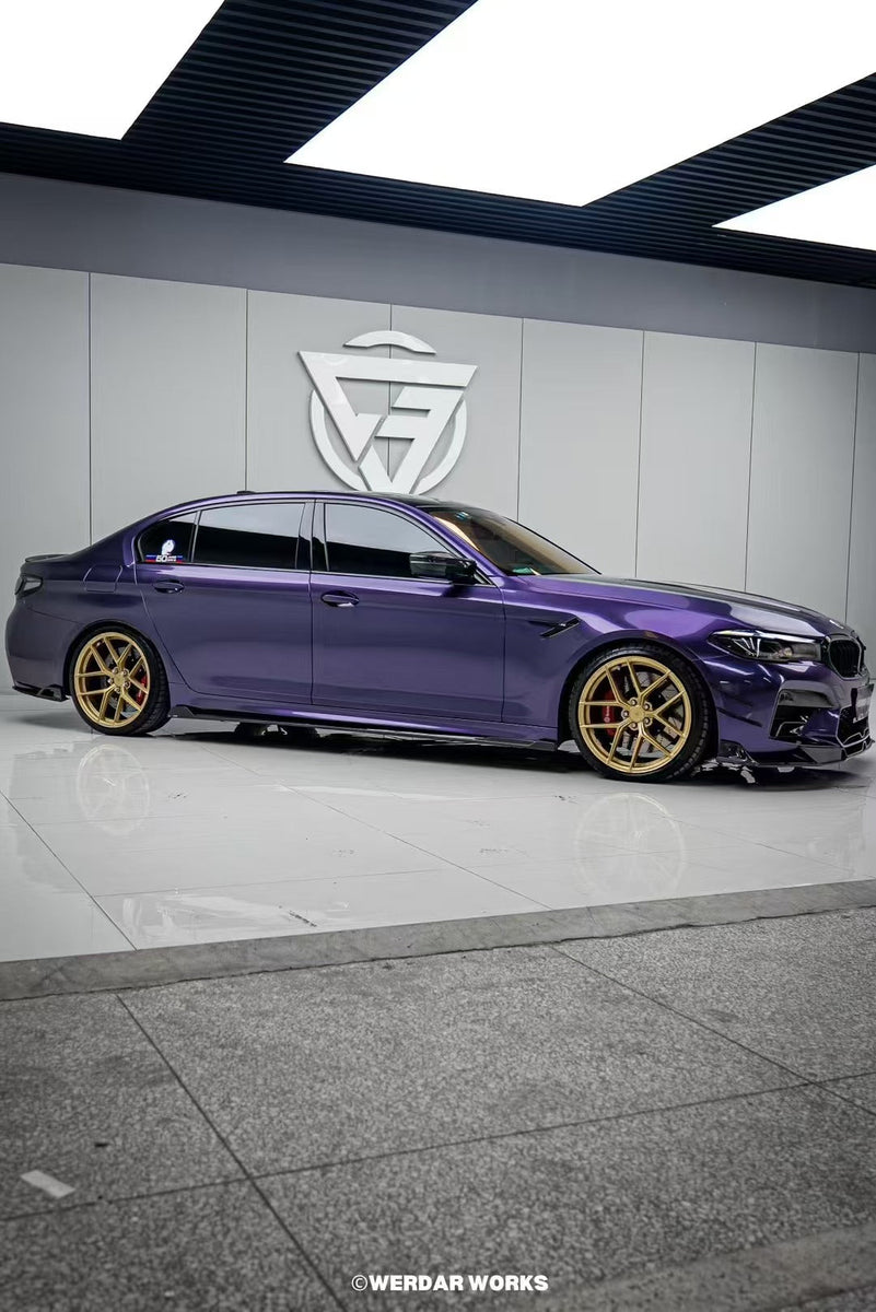 BMW M5/M5C F90 M550i Aftermarket Parts - ArmorExtend Side Skirts