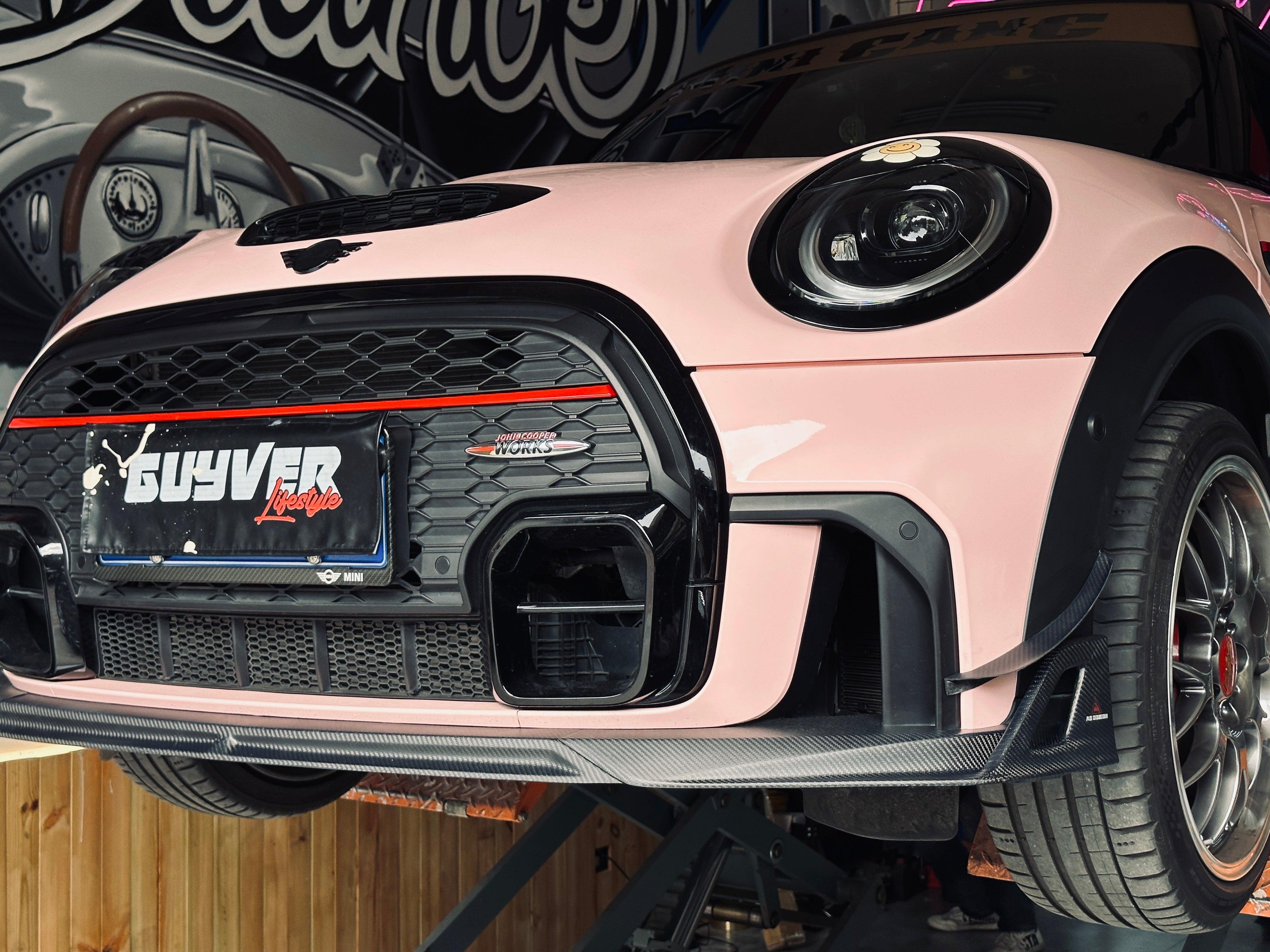 MINI Cooper JCW F56 LCI aftermarket parts-ArmorExtend Carbon Canards ...