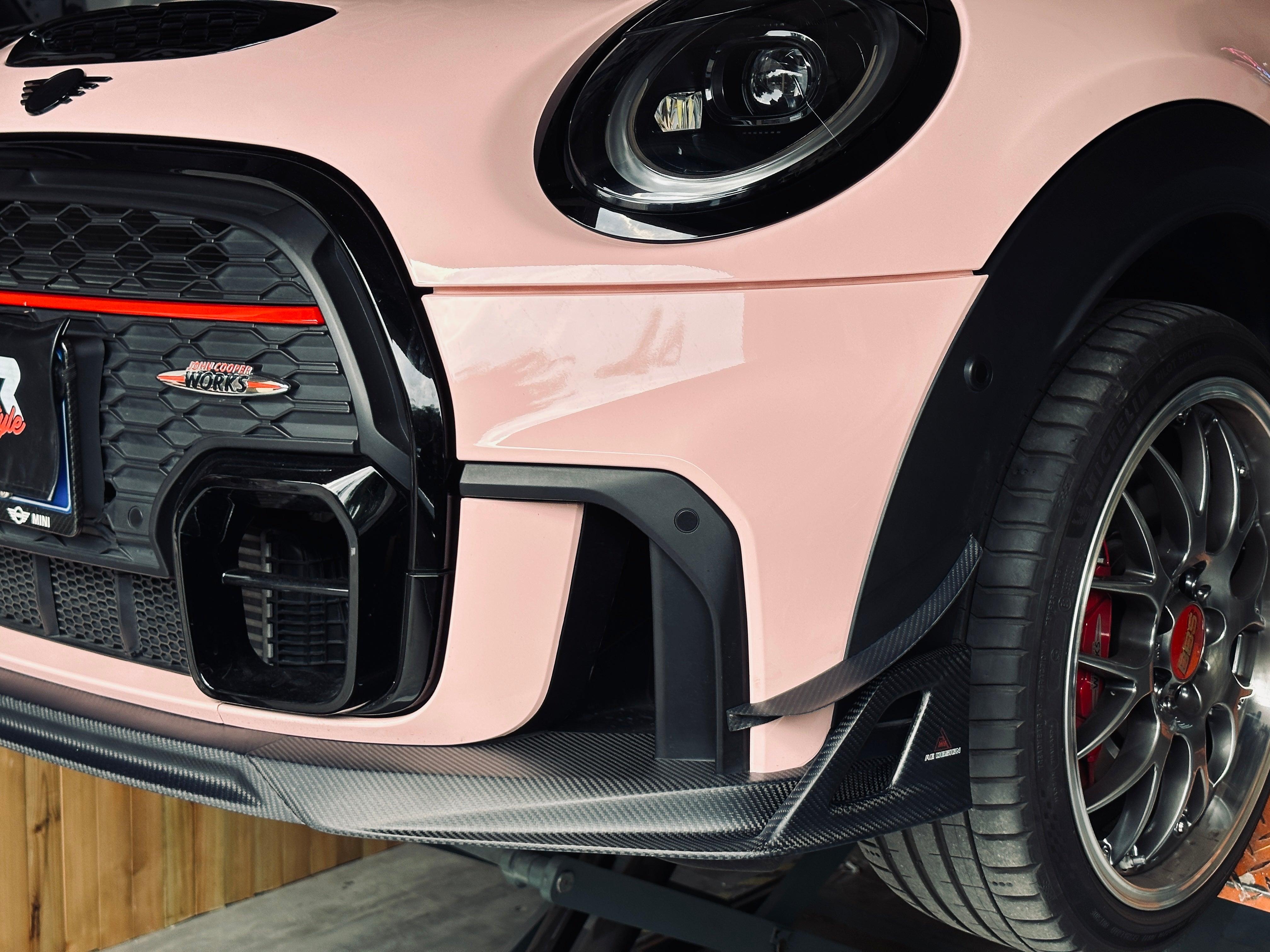 MINI Cooper JCW F56 LCI aftermarket parts-ArmorExtend Carbon Canards ...