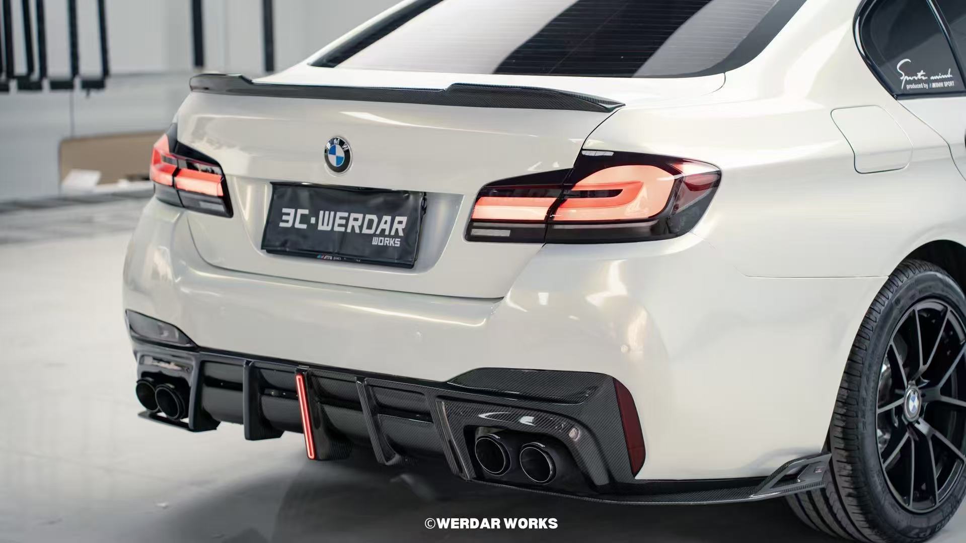 M550i Rear Wing BMW M5/M5C F90 & 540i M550i Aftermarket Parts - ArmorExtend Rear ...