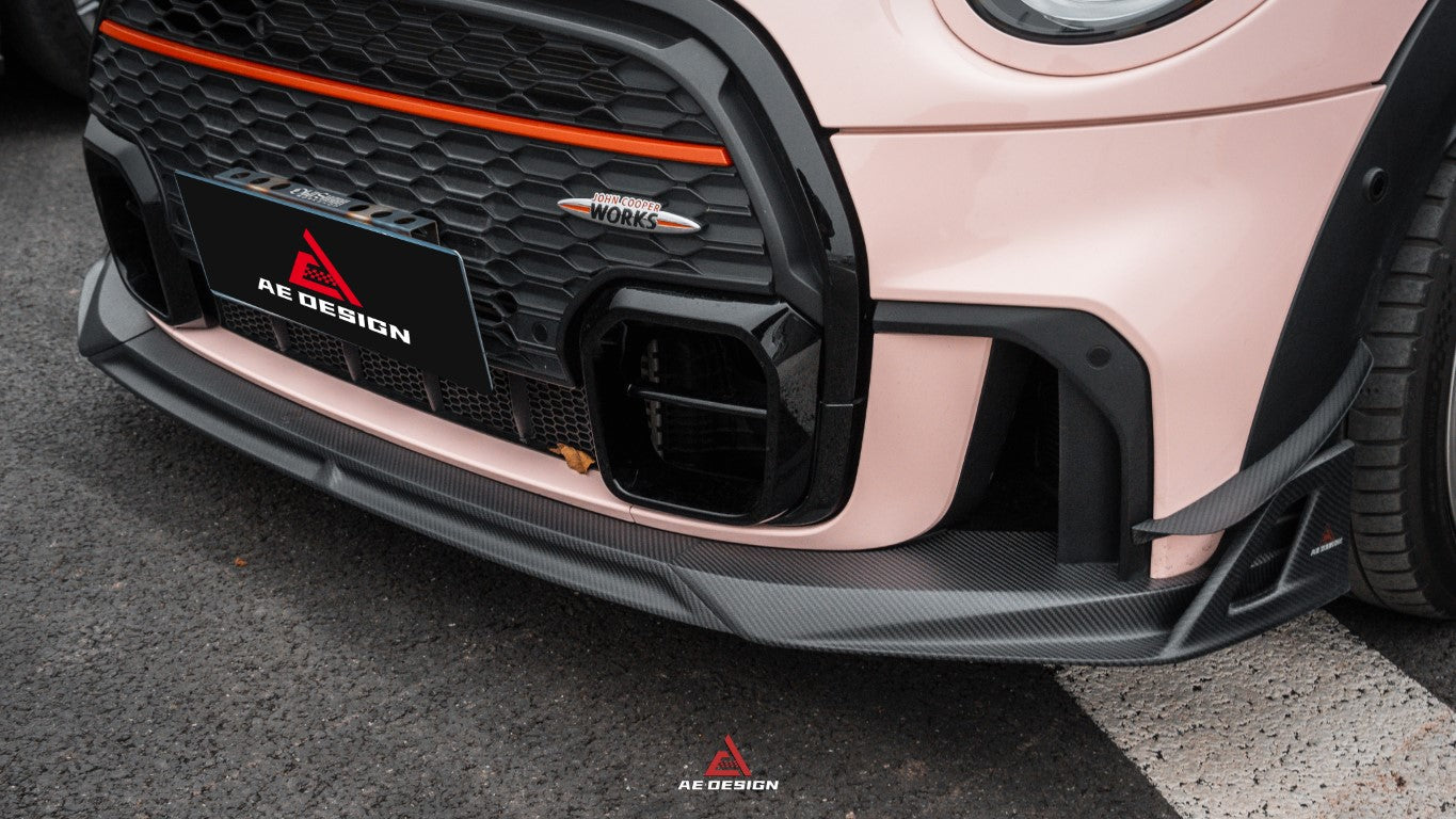 MINI Cooper JCW F56 LCI aftermarket parts-ArmorExtend Carbon Canards ...