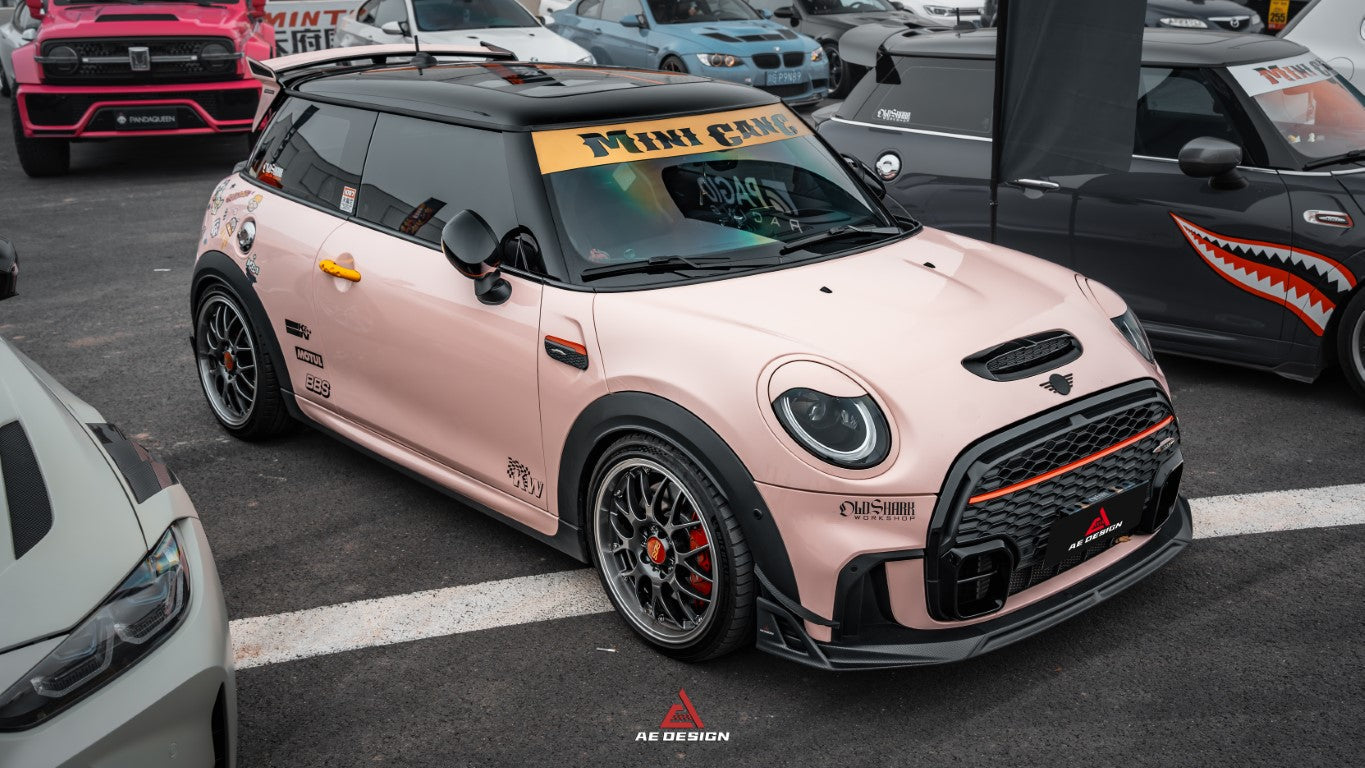 MINI Cooper JCW F56 LCI aftermarket parts-ArmorExtend Carbon Canards ...