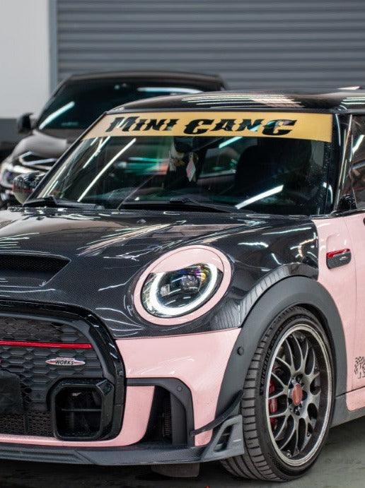 Mini Cooper JCW F56 Aftermarket Parts - ArmorExtend Hood Carbon Fiber ...