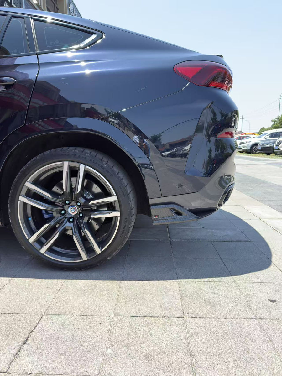 BMW X6 M60I M50i G06 Aftermarket Parts ArmorExtend Rear Diffuser ...