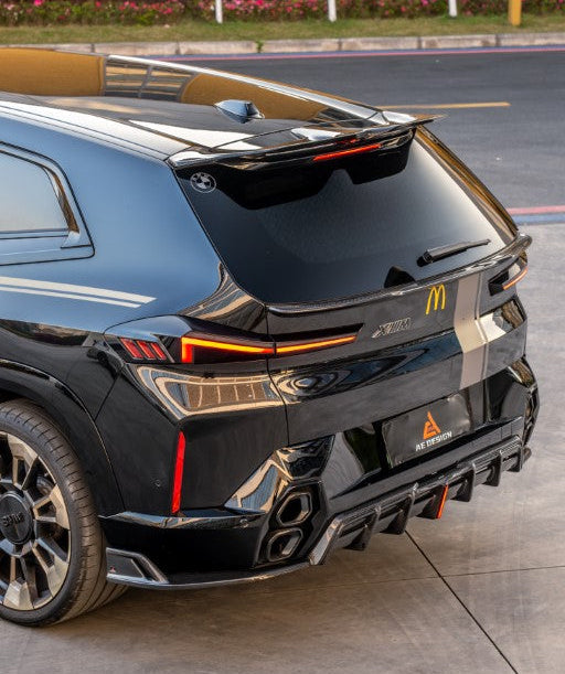 BMW XM / XM Label Red G09 2023-ON with Aftermarket Parts - AE Rear Lip Spoiler Carbon Fiber from ArmorExtend