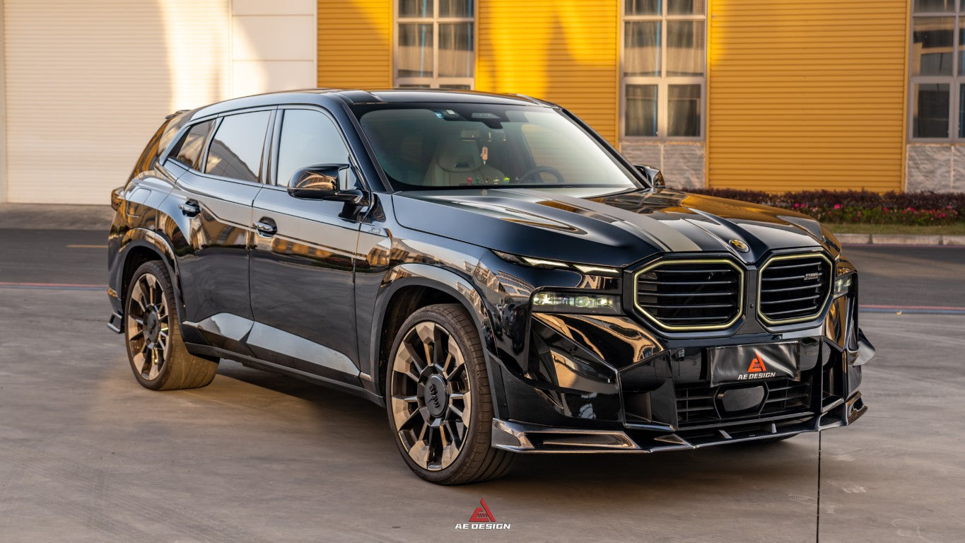 BMW XM / XM Label Red G09 2023-ON with Aftermarket Parts - AE Side Skirts Carbon Fiber from ArmorExtend