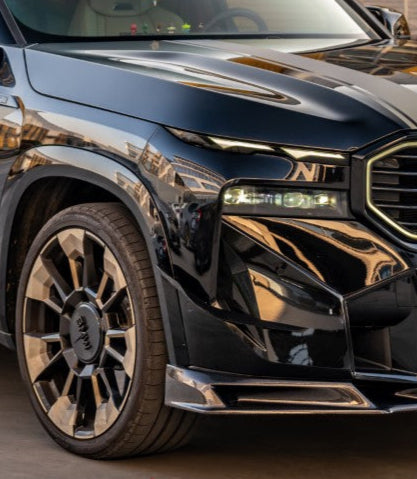 BMW XM / XM Label Red G09 2023-ON with Aftermarket Parts - AE Front Canards Carbon Fiber from ArmorExtend