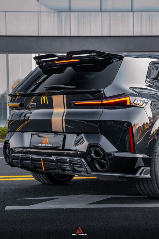 BMW XM / XM Label Red G09 2023-ON with Aftermarket Parts - AE Rear Lip Spoiler Carbon Fiber from ArmorExtend