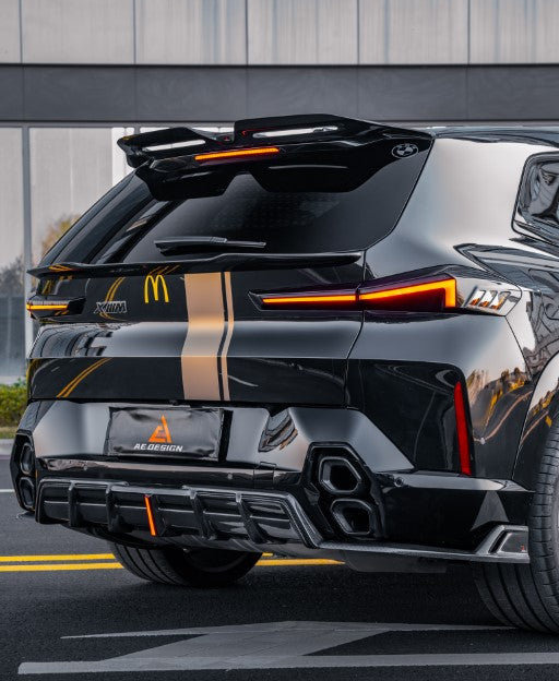 BMW XM / XM Label Red G09 2023-ON with Aftermarket Parts - AE Rear Diffuser & Canards Carbon Fiber from ArmorExtend