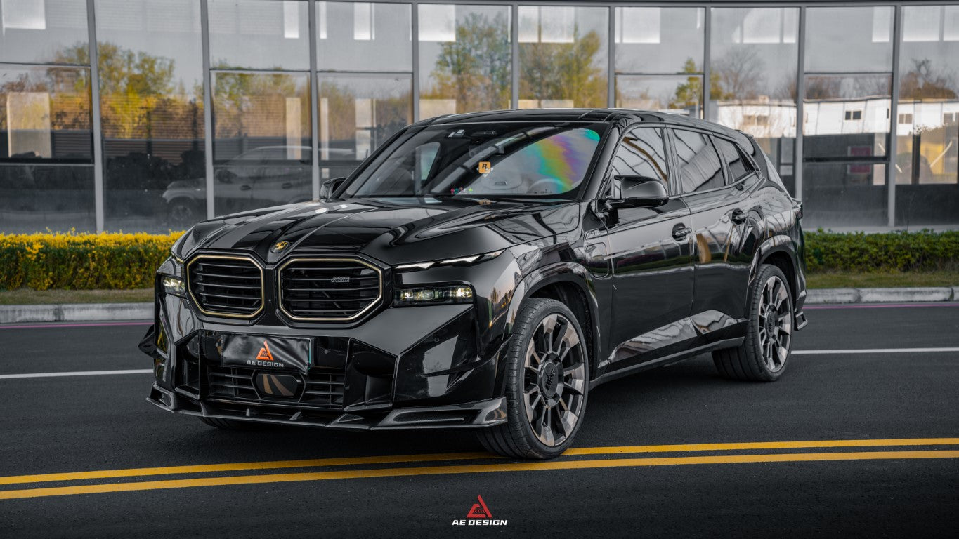 BMW XM / XM Label Red G09 2023-ON with Aftermarket Parts - AE Front Canards Carbon Fiber from ArmorExtend