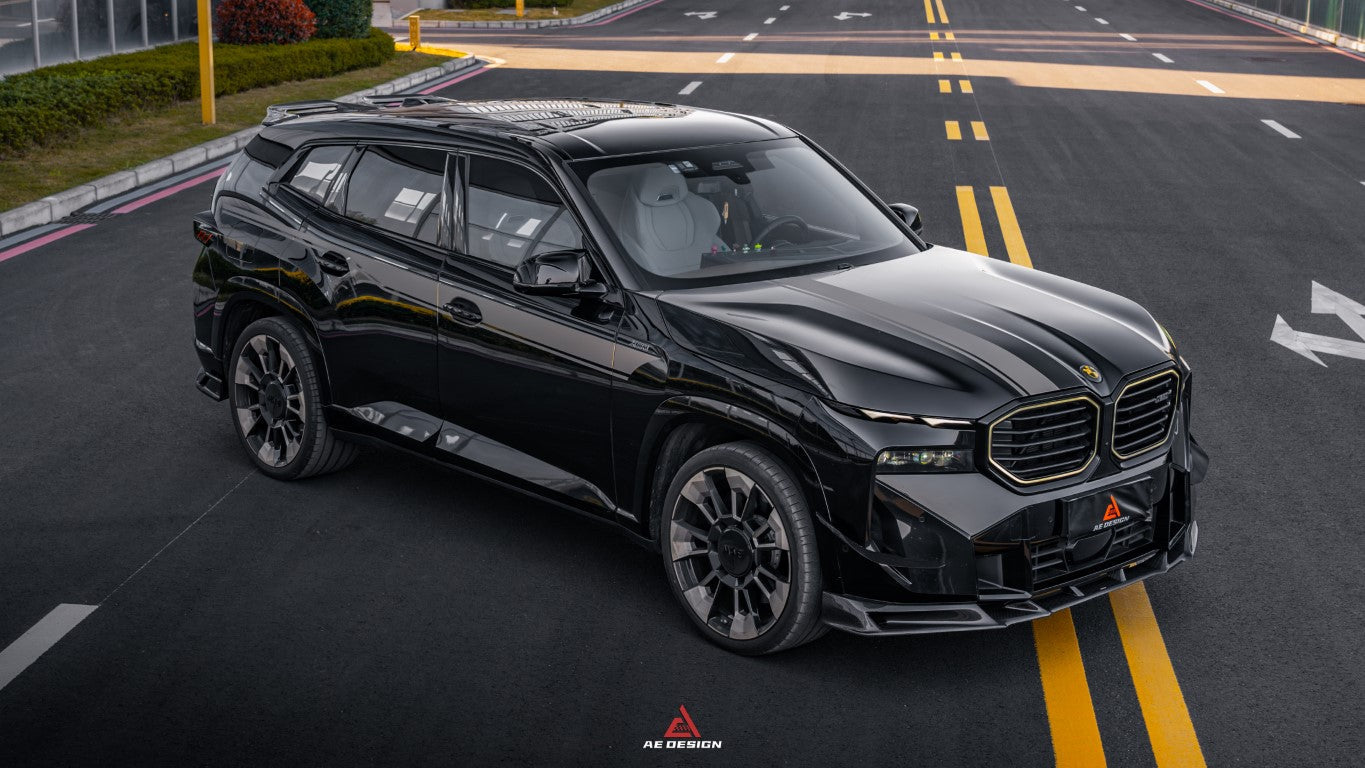 BMW XM / XM Label Red G09 2023-ON with Aftermarket Parts - AE Front Canards Carbon Fiber from ArmorExtend