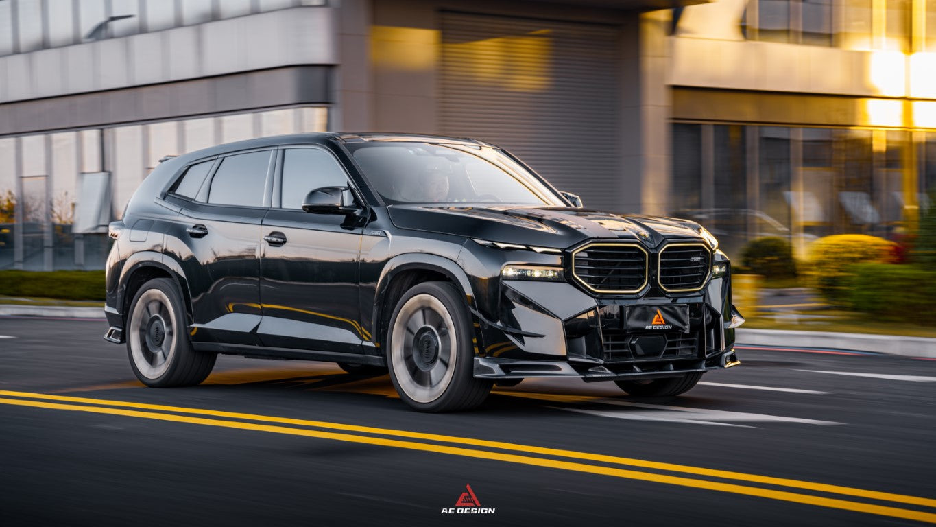 BMW XM / XM Label Red G09 2023-ON with Aftermarket Parts - AE Front Canards Carbon Fiber from ArmorExtend