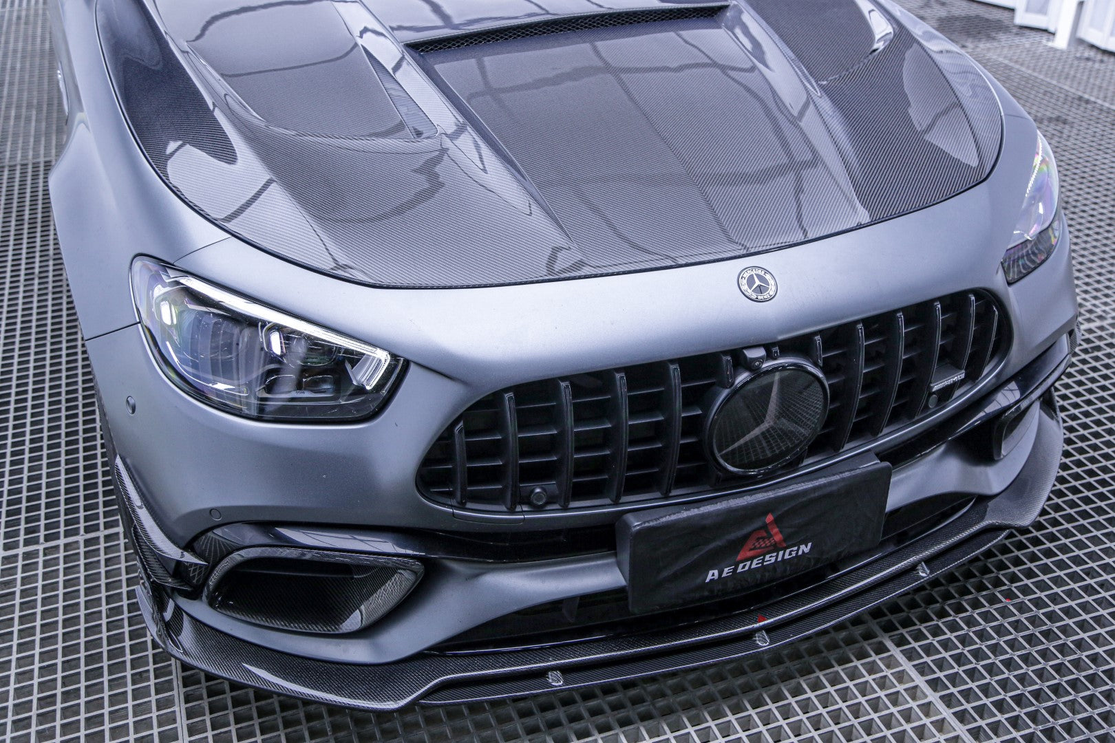 Armorextend AE Design Carbon Fiber Hood Bonnet for Mercedes Benz W213 4 Door E63 2017-ON