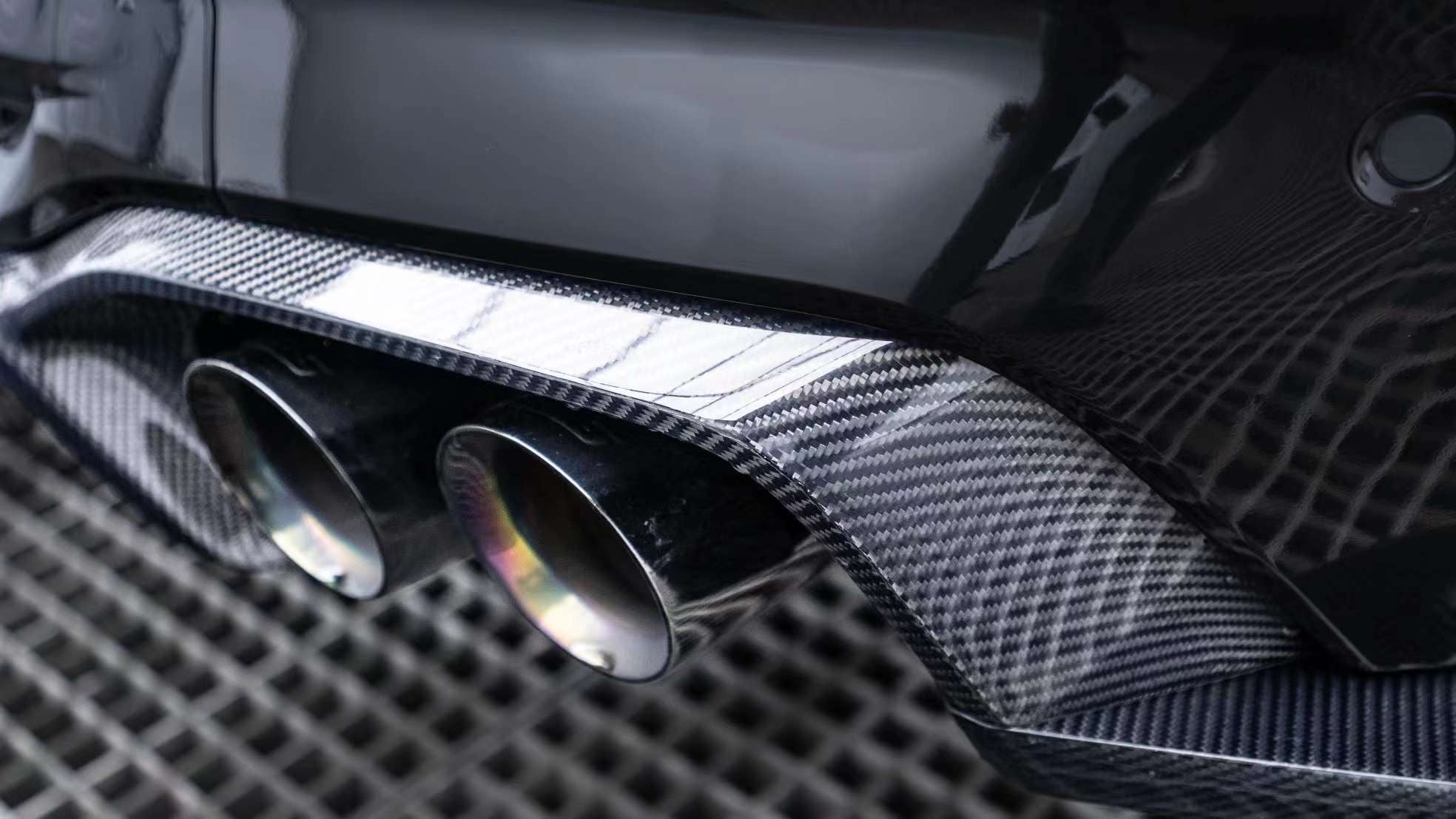 Armorextend AE Design Carbon Fiber Rear Diffuser V2 for BMW X4M X4MC F98 2019-ON