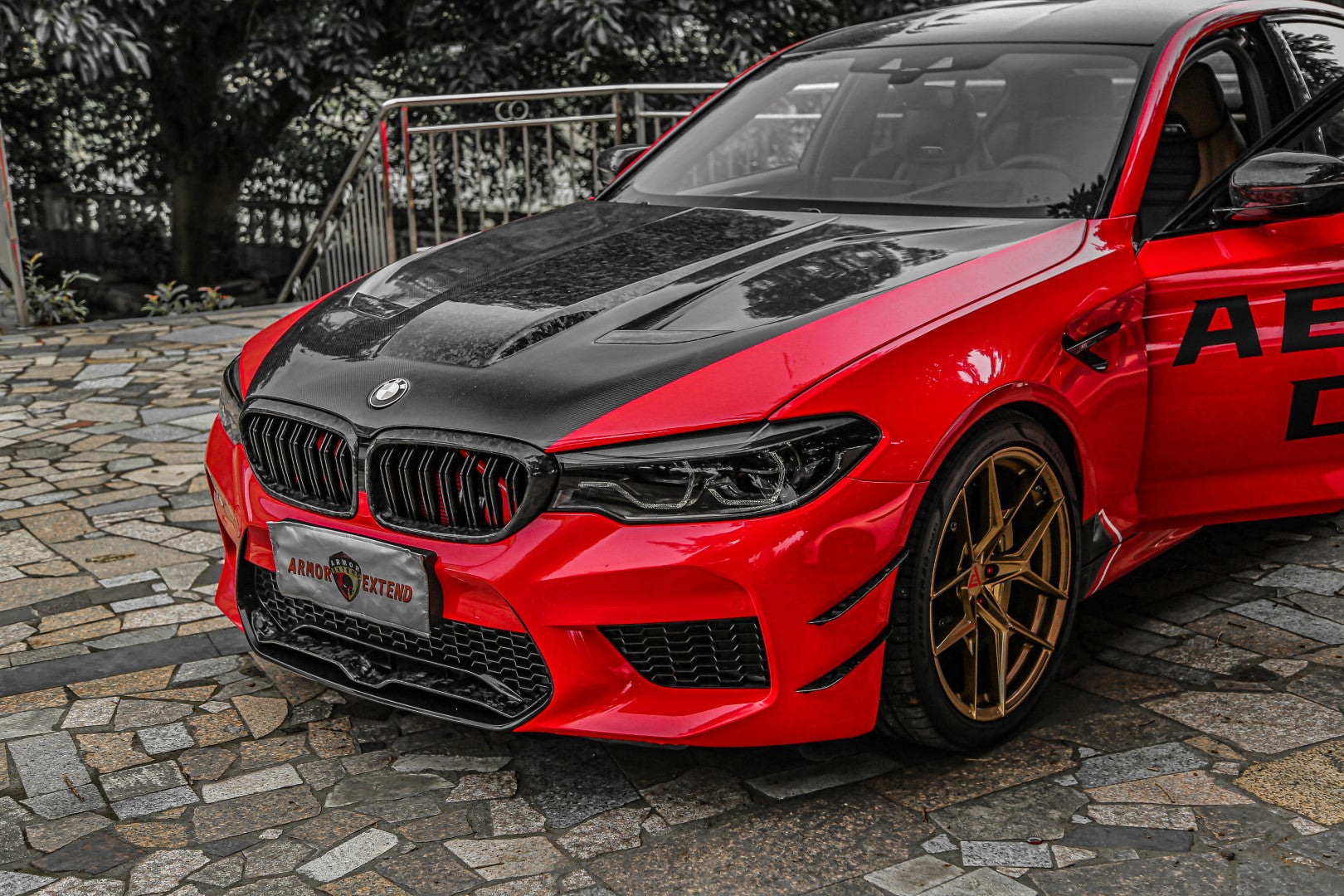 Armorextend AE Design Carbon Fiber Intake Vent Cover for BMW M5 F90 2018-ON