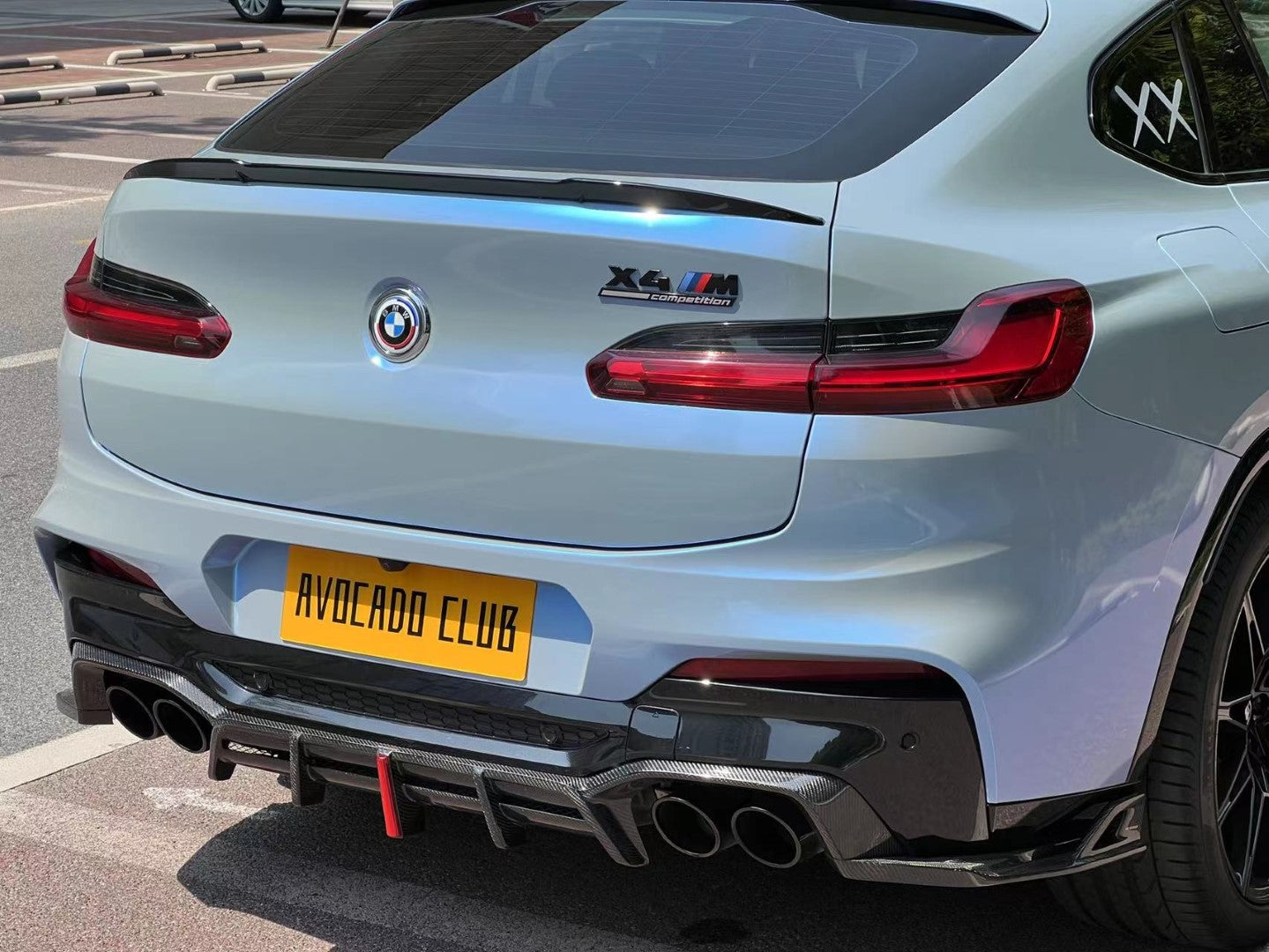 Armorextend AE Design Carbon Fiber Rear Trunk Spoiler for BMW X4 X4M X4MC F98 G02