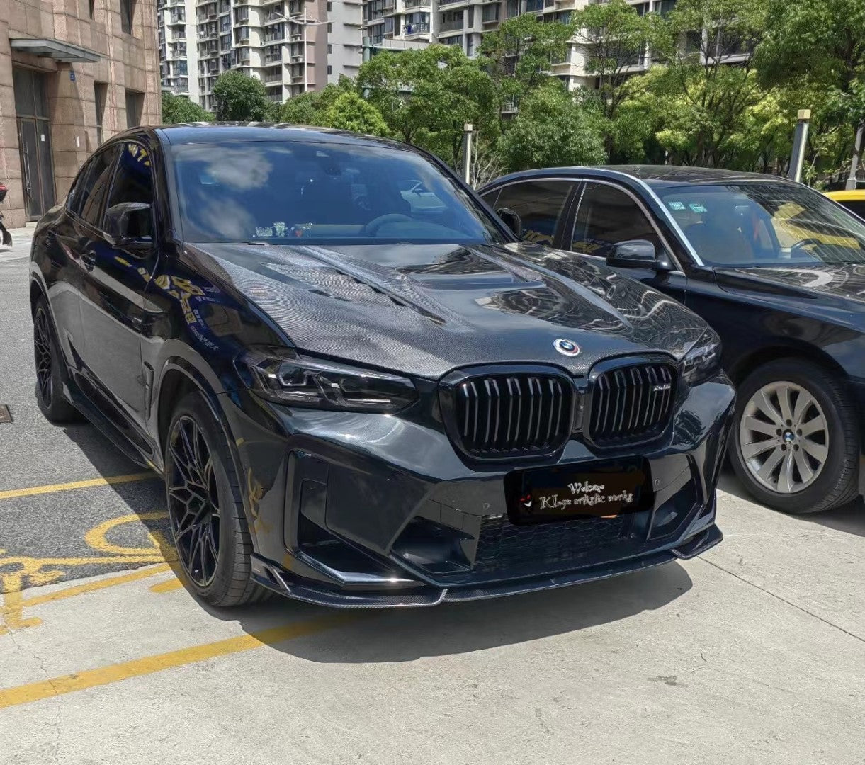 Armorextend AE Design Carbon Fiber Front Lip for BMW X3M/C X4M/C F97 F98 LCI