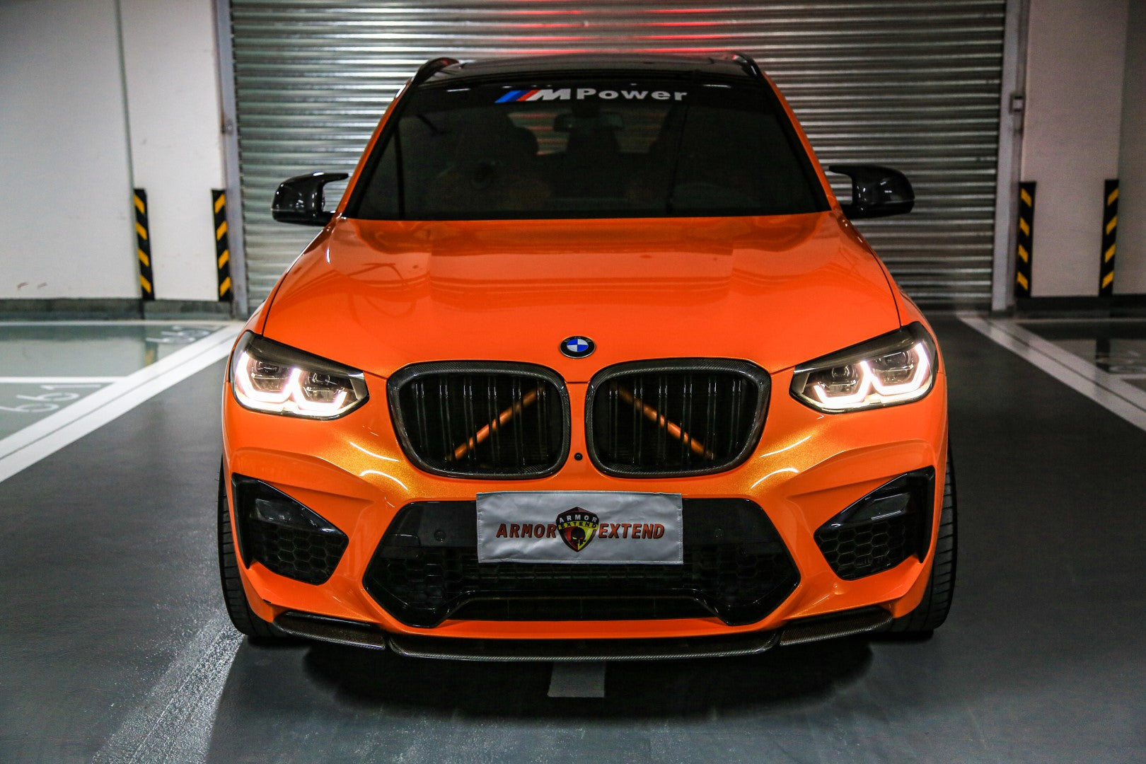 Armorextend AE Design Carbon Fiber Front Lip for BMW X3M/C X4M/C F97 F98 2019-2021