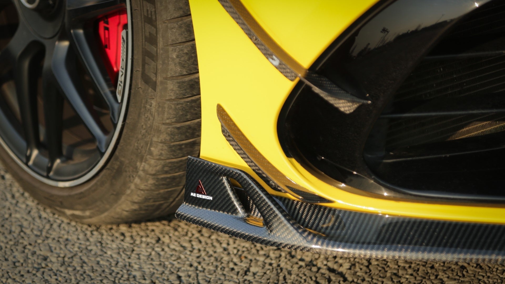 ArmorExtend AE Carbon Fiber Front Canards For CLA C118 CLA45S
