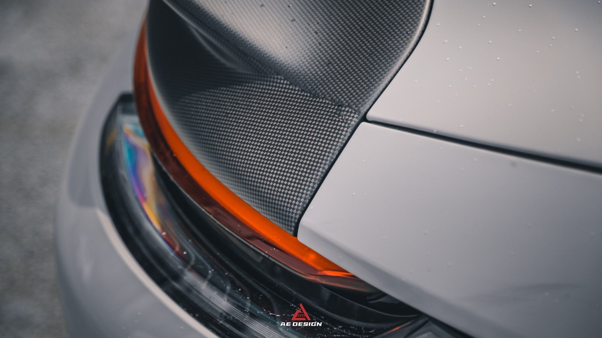 Armorextend AE Design ART Carbon Fiber Ducktail Spoiler for Porsche 992 Convertible Carrera & 4 & S & 4S