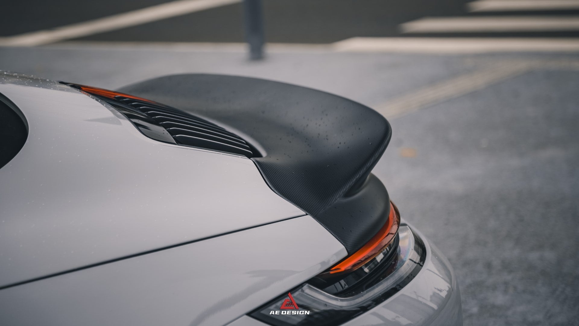 Armorextend AE Design ART Carbon Fiber Ducktail Spoiler for Porsche 992 Convertible Carrera & 4 & S & 4S