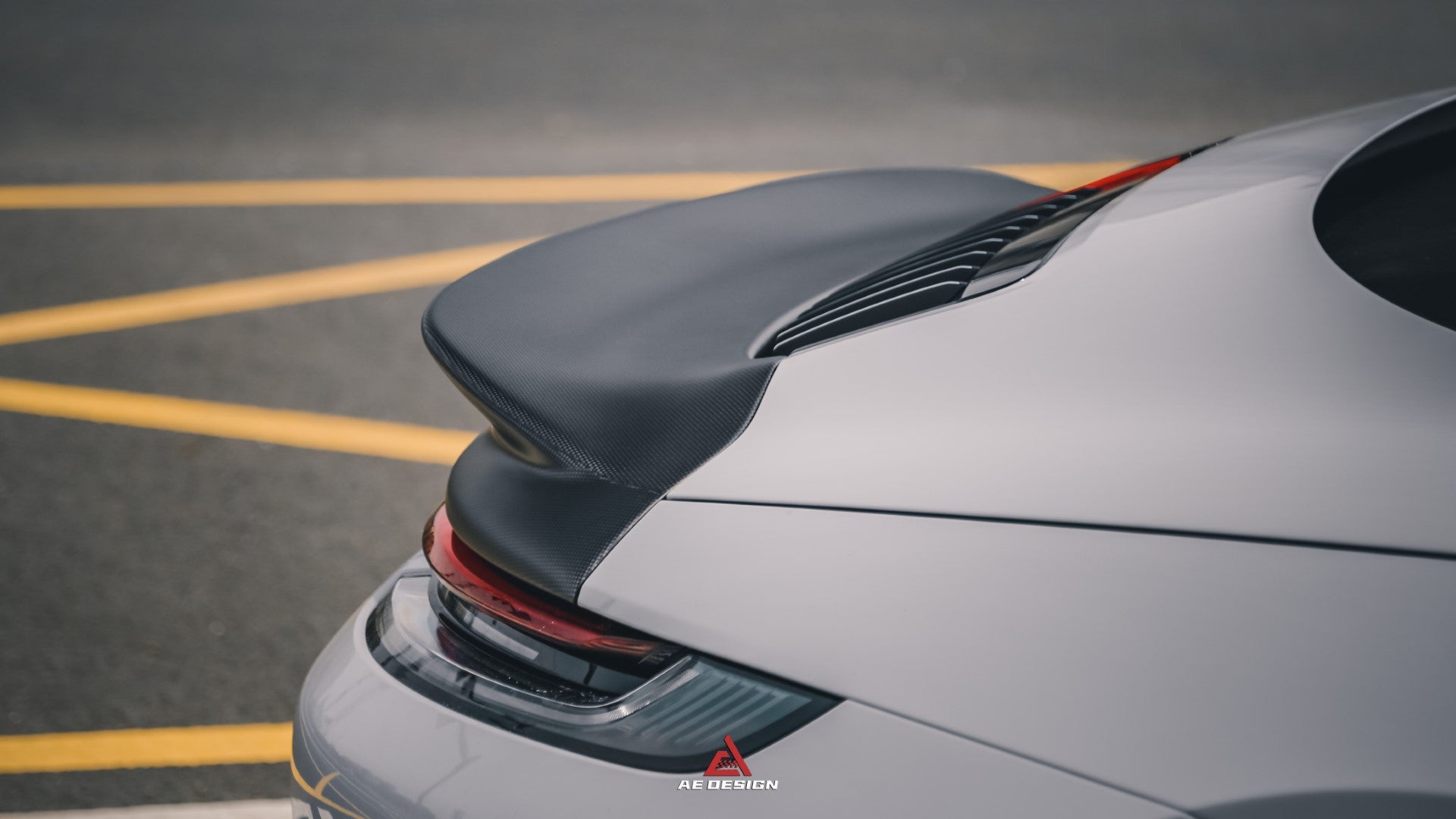Armorextend AE Design ART Carbon Fiber Ducktail Spoiler for Porsche 992 Convertible Carrera & 4 & S & 4S
