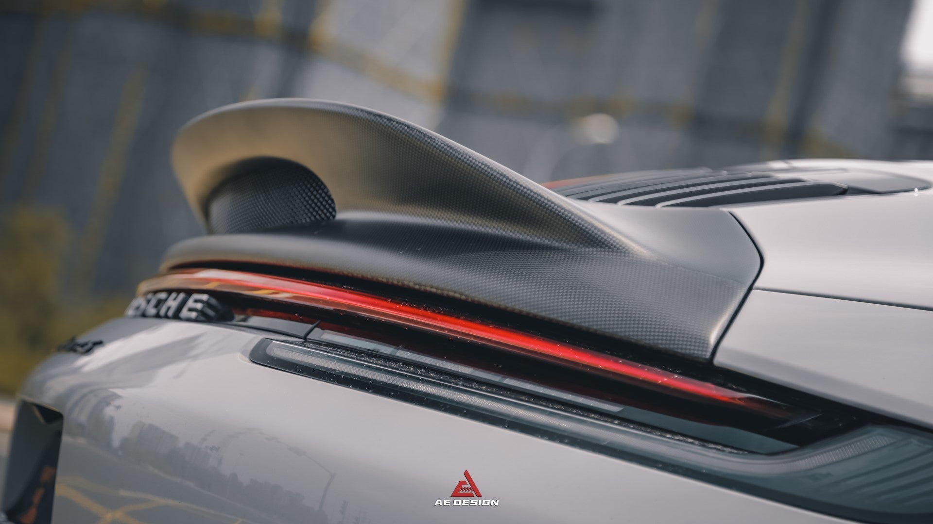 Armorextend AE Design ART Carbon Fiber Ducktail Spoiler for Porsche 992 Convertible Carrera & 4 & S & 4S