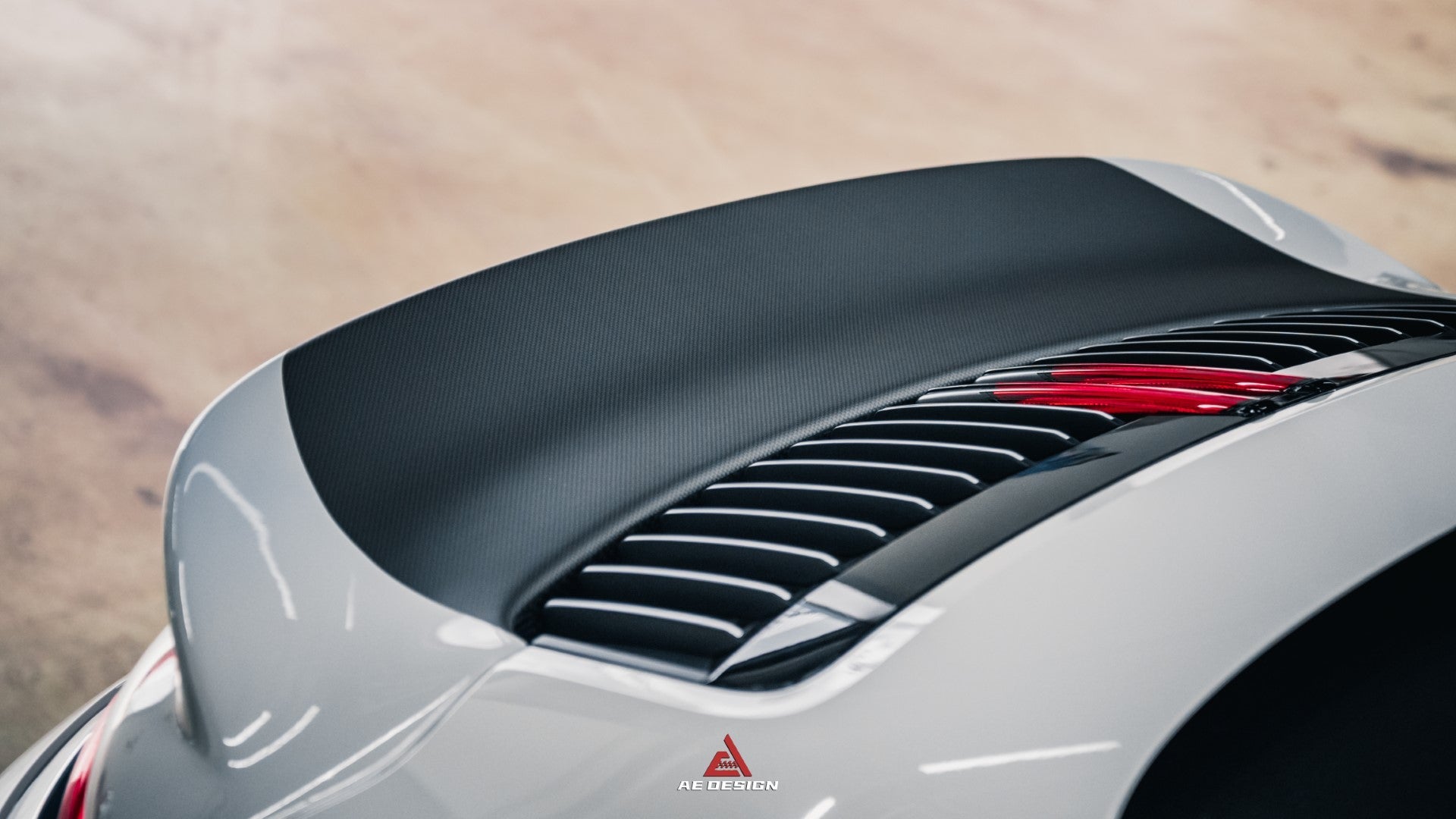 Armorextend AE Design ART Carbon Fiber Ducktail Spoiler for Porsche 992 Convertible Carrera & 4 & S & 4S