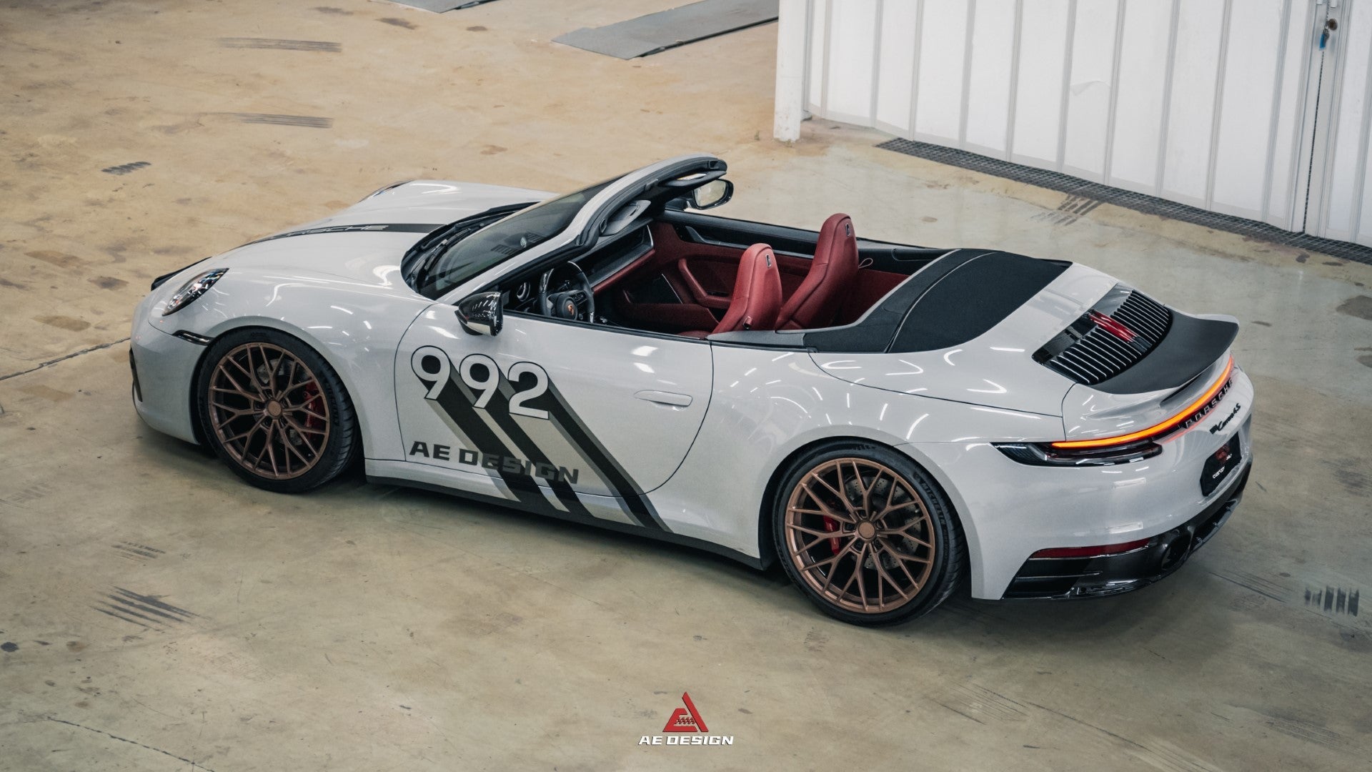 Armorextend AE Design ART Carbon Fiber Ducktail Spoiler for Porsche 992 Convertible Carrera & 4 & S & 4S