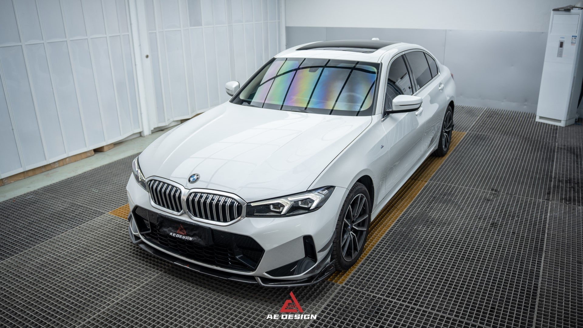 Armorextend AE Design Carbon Fiber Front Lip Splitter for BMW 3 Series G20 330i M340i 2023-ON LCI