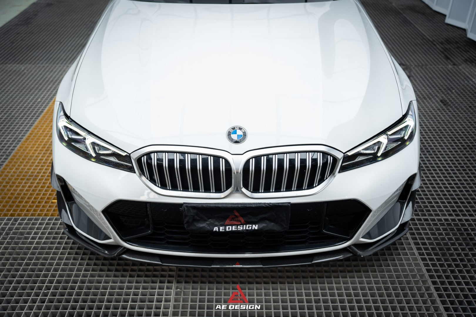 Armorextend AE Design Carbon Fiber Front Lip Splitter for BMW 3 Series G20 330i M340i 2023-ON LCI