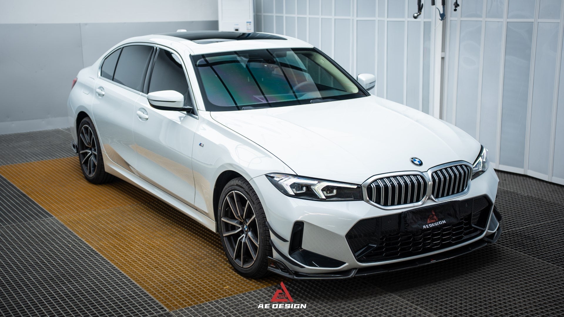 Armorextend AE Design Carbon Fiber Front Lip Splitter for BMW 3 Series G20 330i M340i 2023-ON LCI