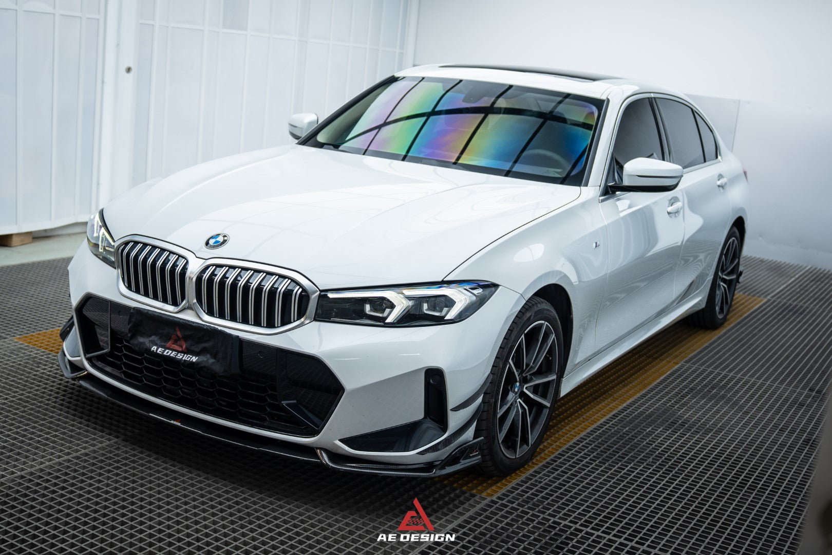 Armorextend AE Design Carbon Fiber Front Lip Splitter for BMW 3 Series G20 330i M340i 2023-ON LCI