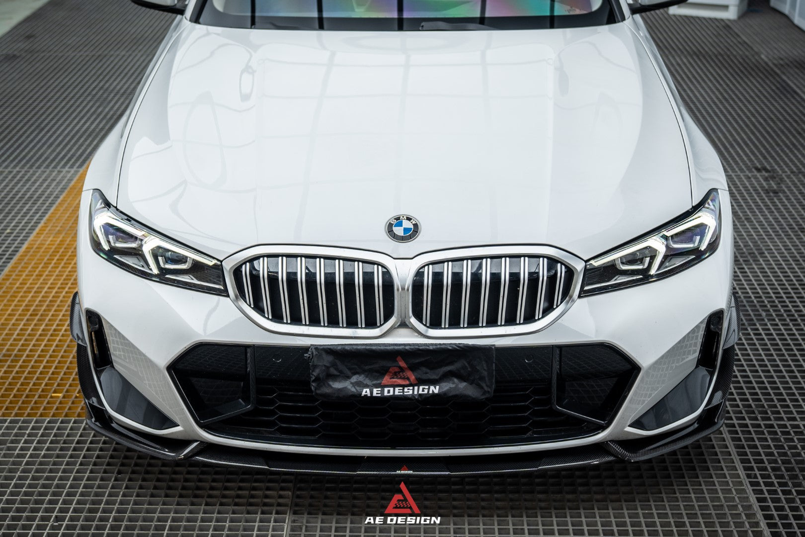 Armorextend AE Design Carbon Fiber Front Lip Splitter for BMW 3 Series G20 330i M340i 2023-ON LCI