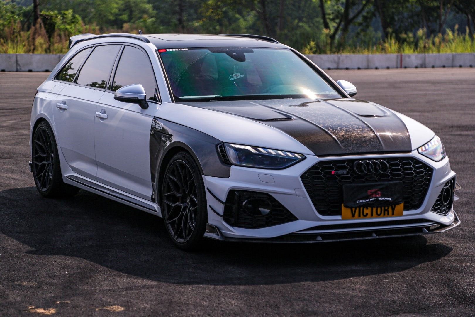 Armorextend AE Design Carbon Fiber Front Fenders for Audi RS4 S4 A4 B9 B9.5