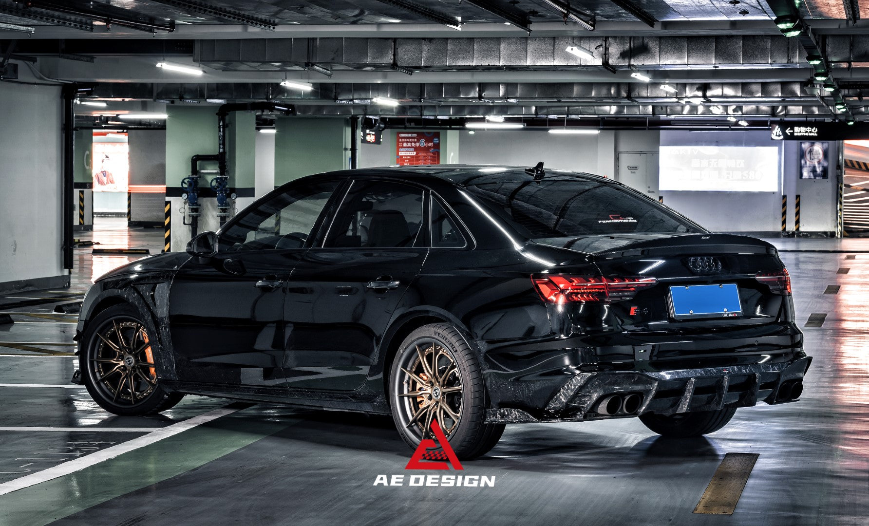 Armorextend AE Design Carbon Fiber Front Fenders for Audi RS4 S4 A4 B9 B9.5
