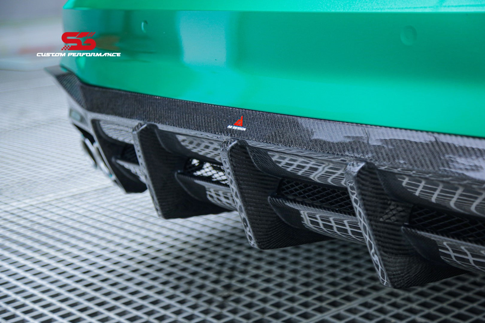 Armorextend AE Design Carbon Fiber Rear Diffuser for Audi S4 B9.5 2020-ON