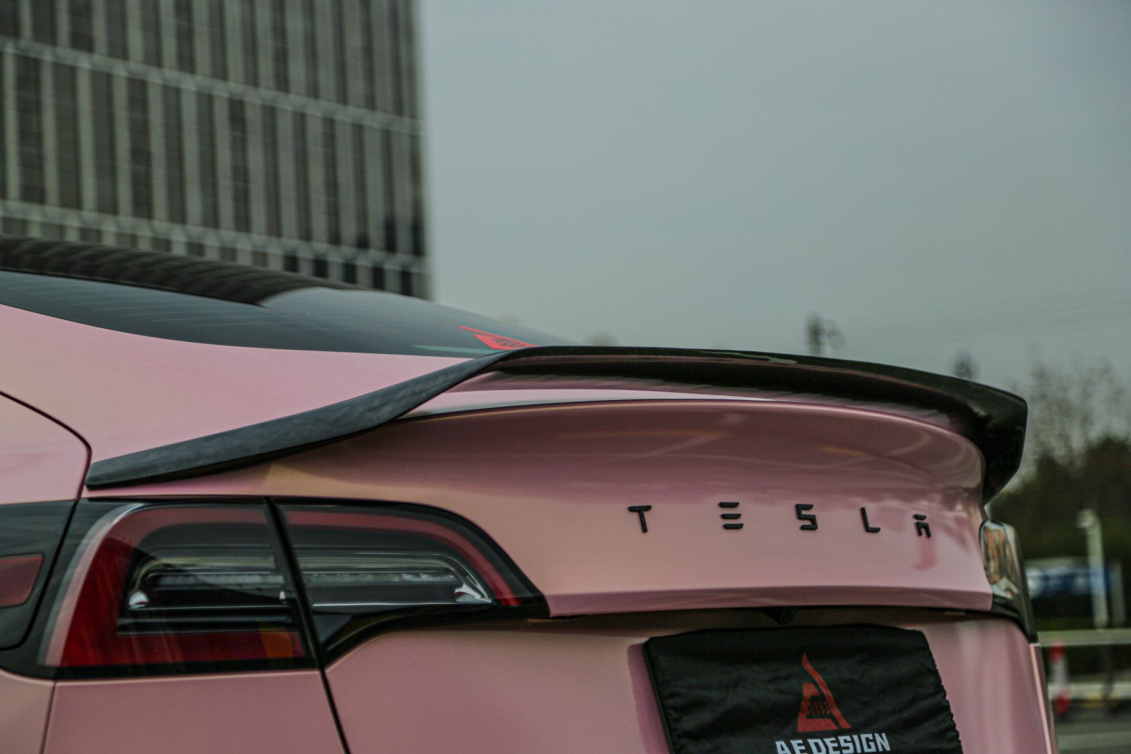 Armorextend AE Design Carbon Fiber Rear Spoiler for Tesla Model 3 / Performance