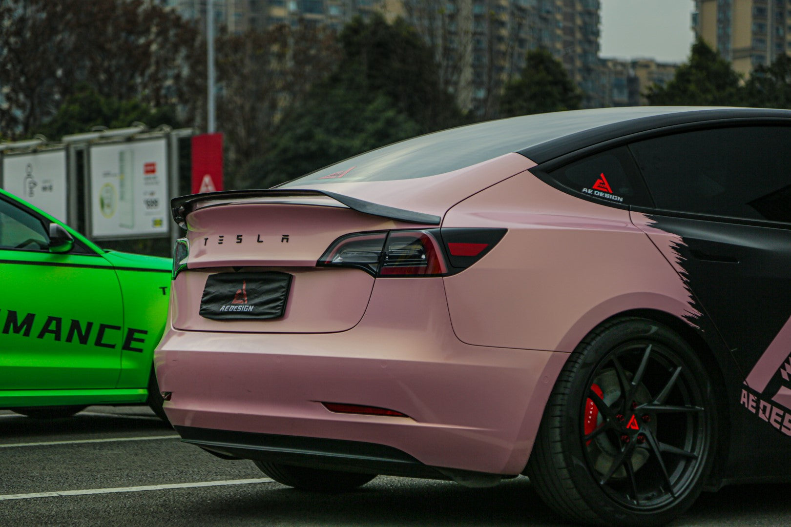 Armorextend AE Design Carbon Fiber Rear Spoiler for Tesla Model 3 / Performance