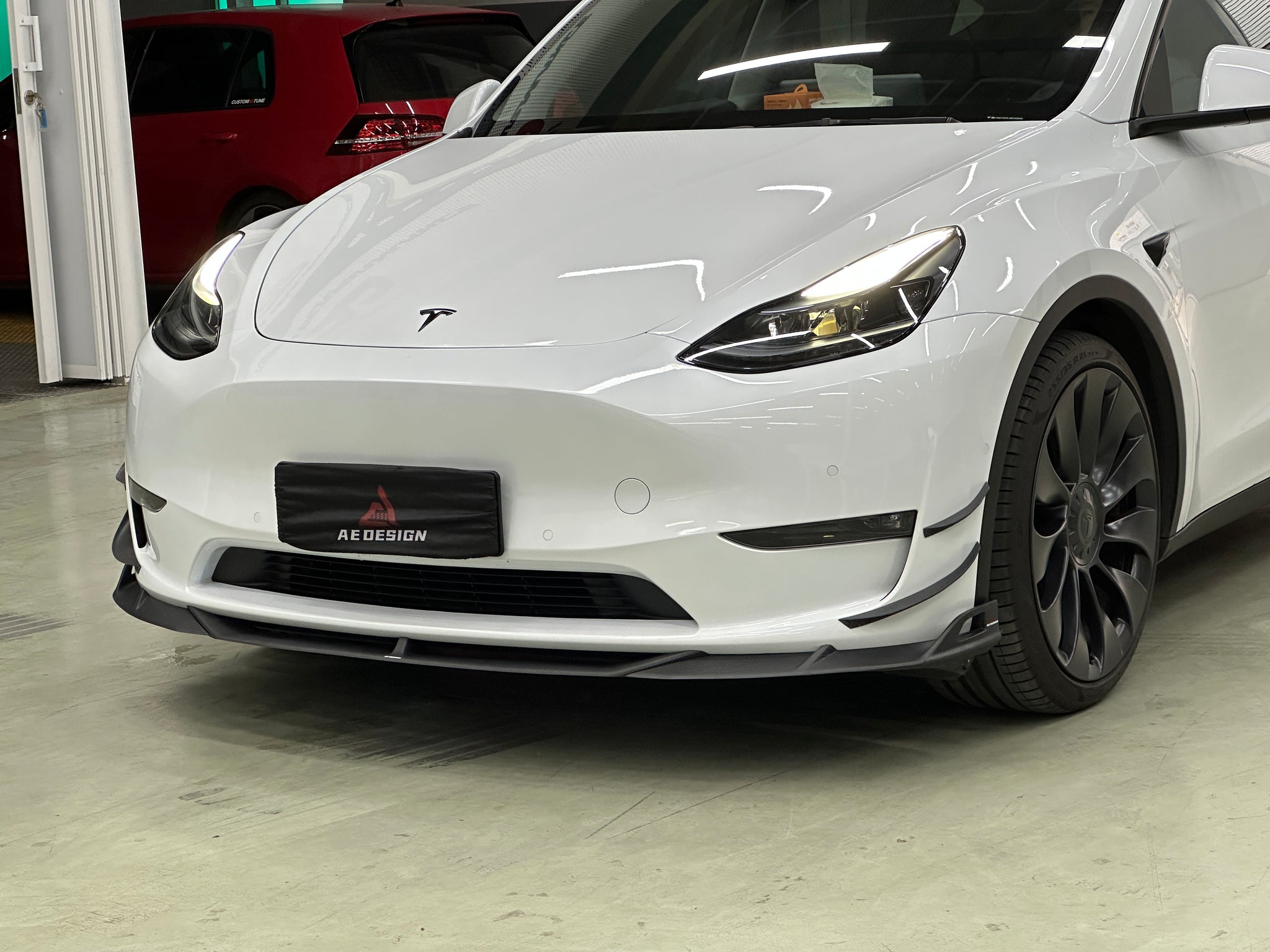 Tesla model y front splitter hotsell