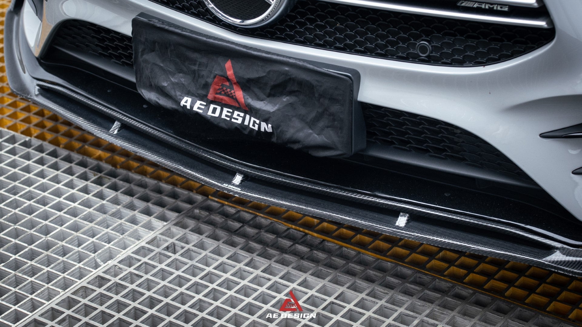Armorextend "AE Design" Carbon Fiber Front Canards  for W177 A220 A35 Hatchback & A35L - Performance Speedshop