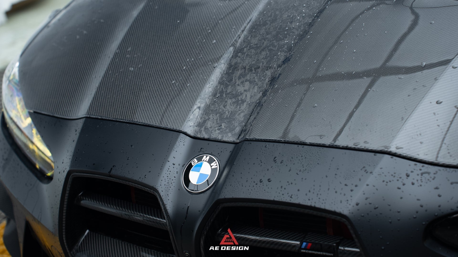 Armorextend AE Design Carbon Fiber Hood Bonnet for BMW G80 G82 G83 M3 M4 2021-ON