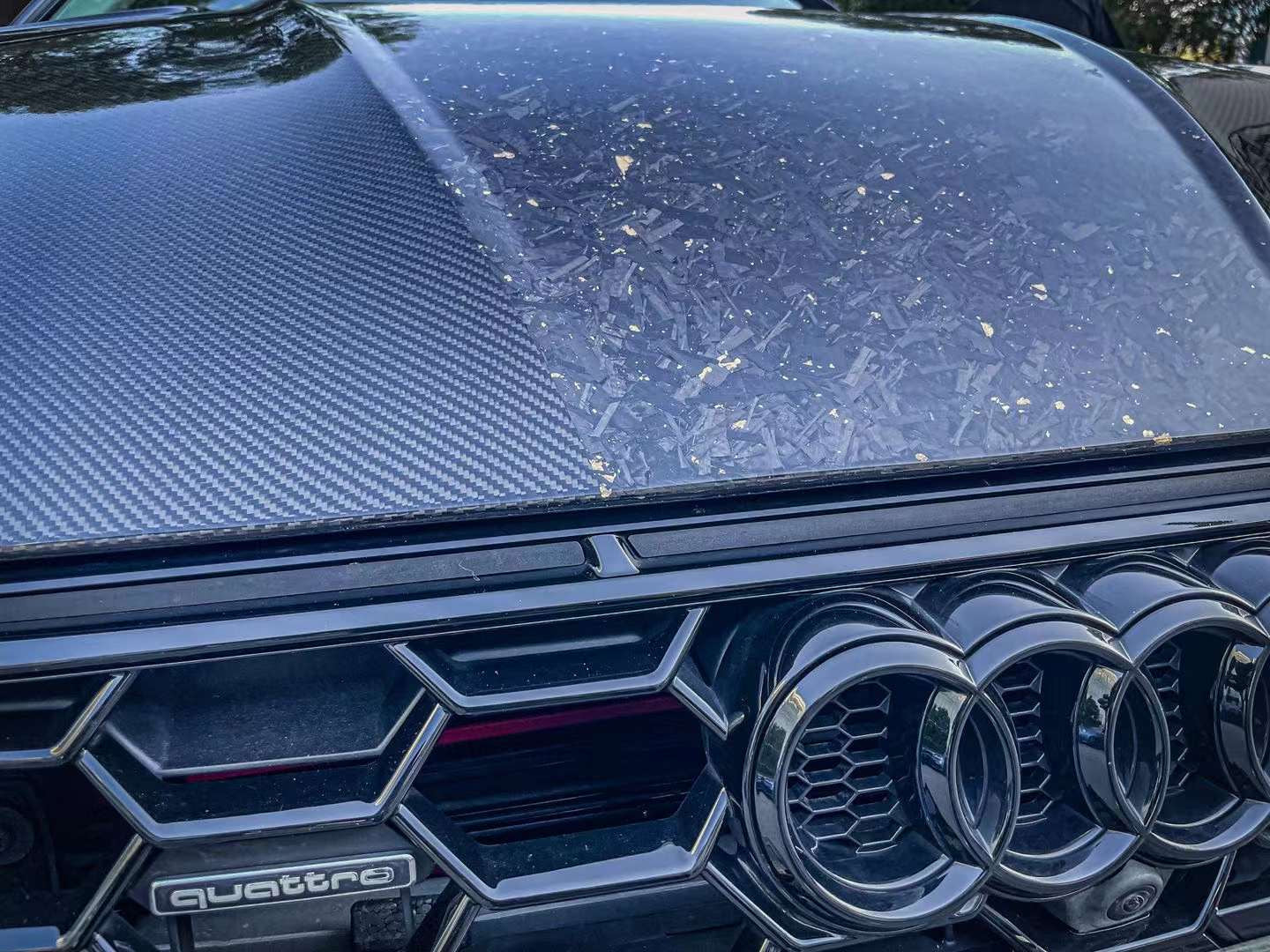 Armorextend AE Design Carbon Fiber Double-Sided Hood Bonnet For Audi RS5 S5 A5 B9 B9.5