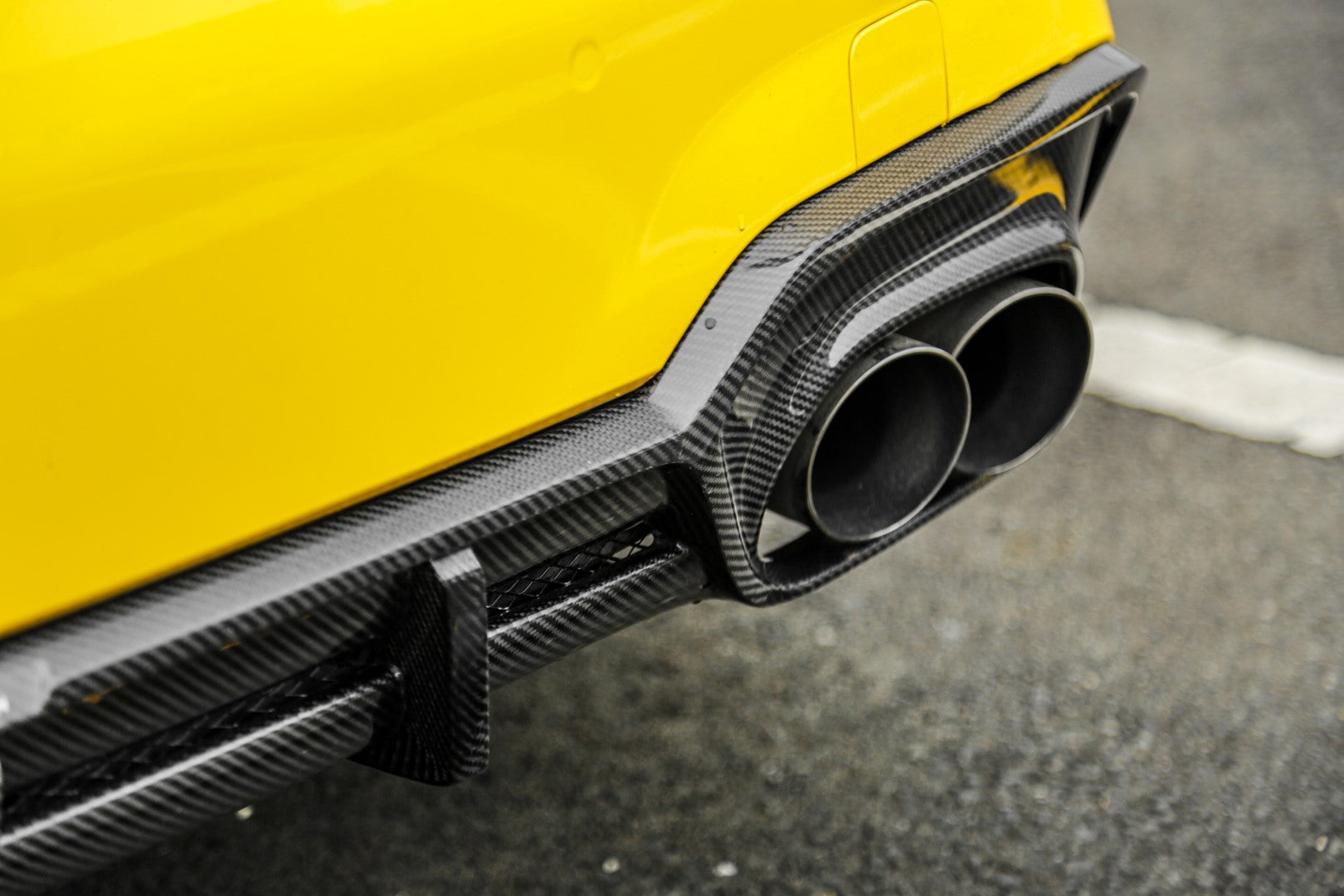 Armorextend AE Design Carbon Fiber Rear Diffuser for BMW G20 330i M340i 2018-2022