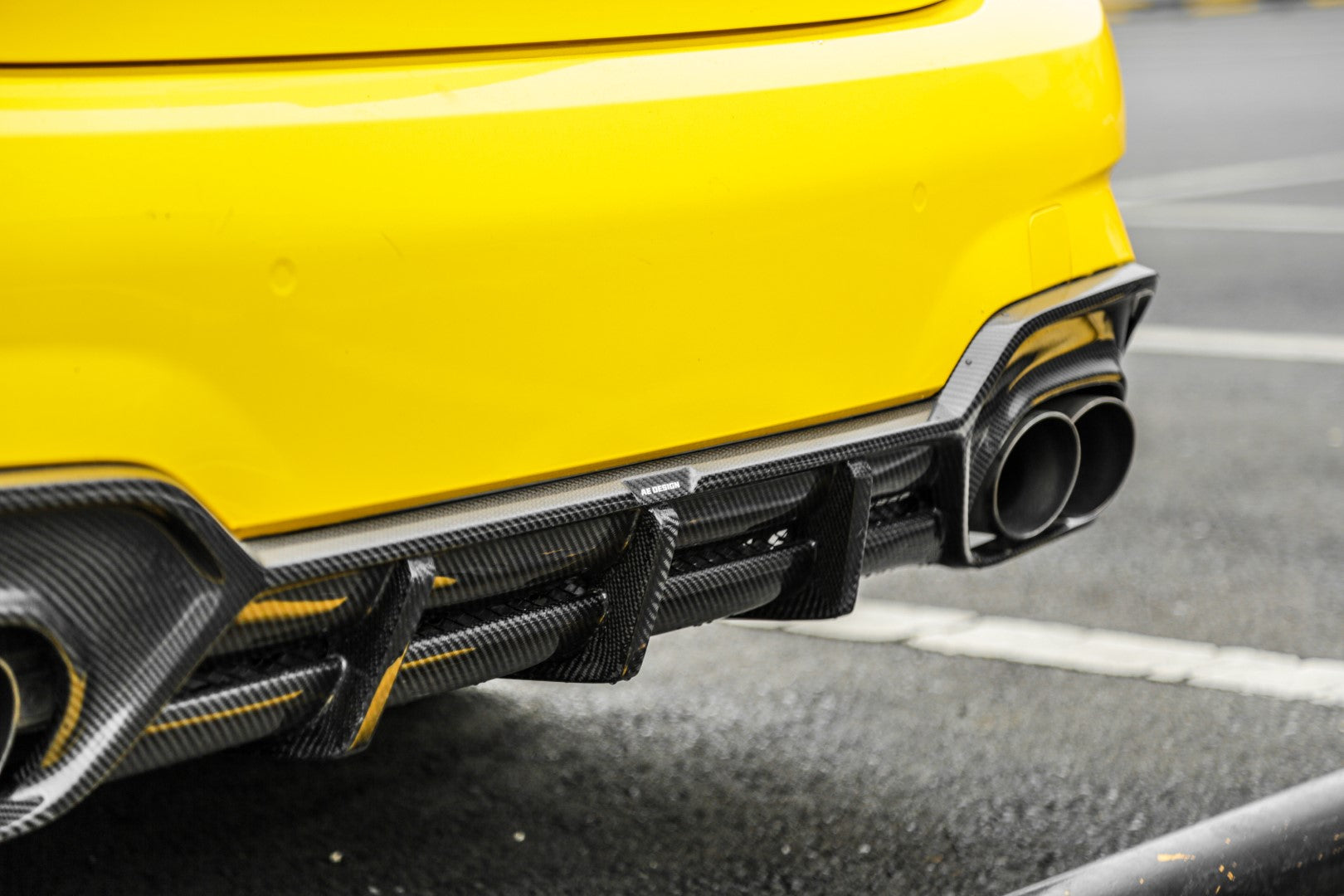 Armorextend AE Design Carbon Fiber Rear Diffuser for BMW G20 330i M340i 2018-2022