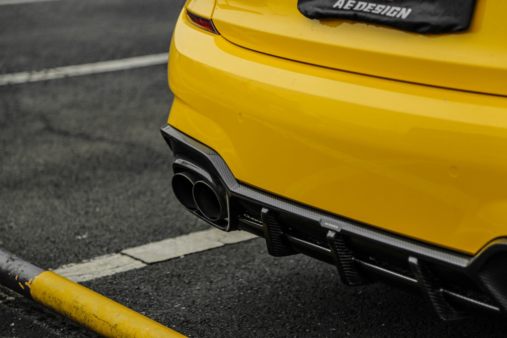 Armorextend AE Design Carbon Fiber Rear Diffuser for BMW G20 330i M340i 2018-2022