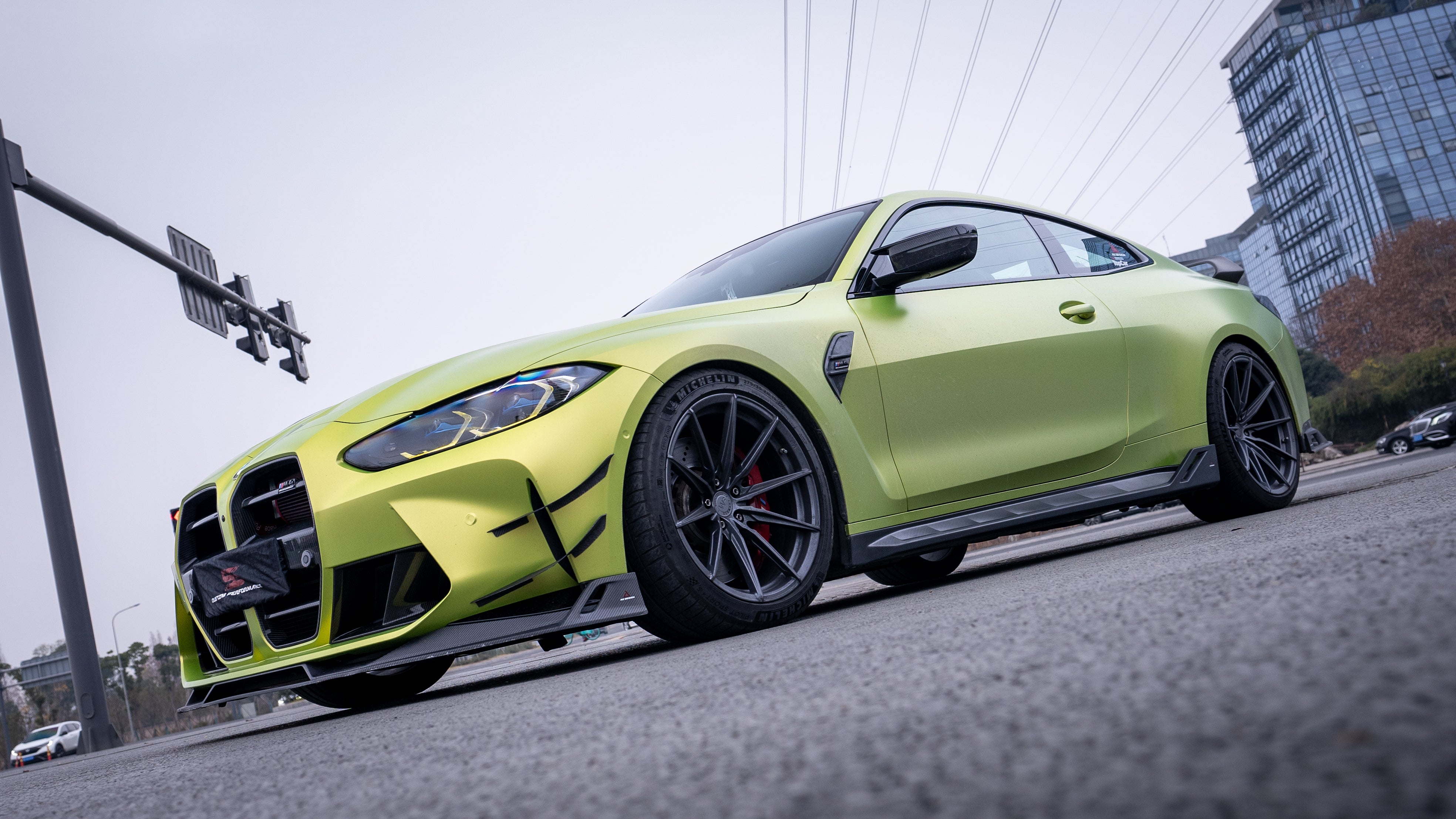 Armorextend AE Design Carbon Fiber Side Skirts for BMW G80 G82 G83 M3 M4  - Performance Speedshop