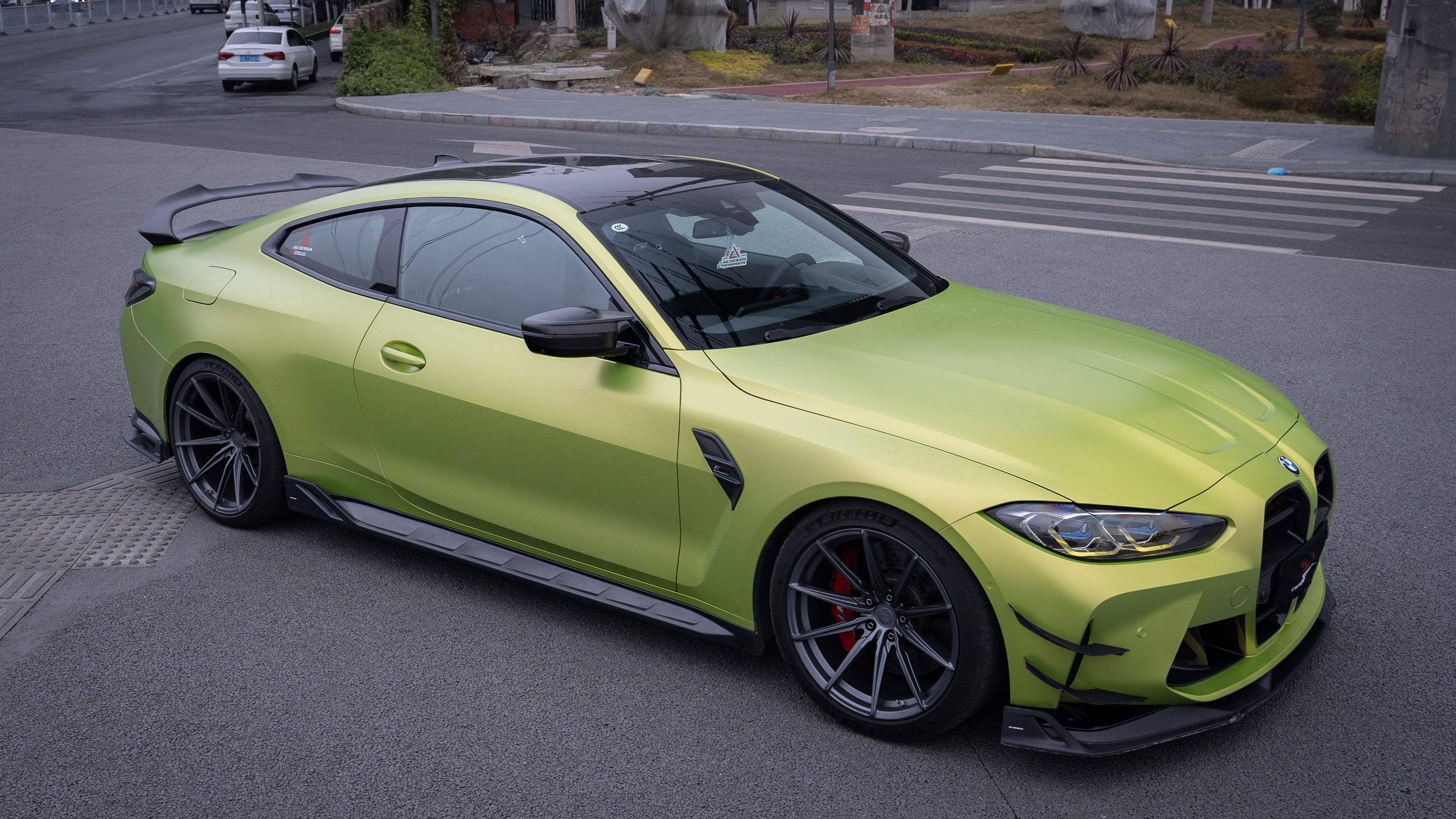 Armorextend AE Design Carbon Fiber Side Skirts for BMW G80 G82 G83 M3 M4  - Performance Speedshop