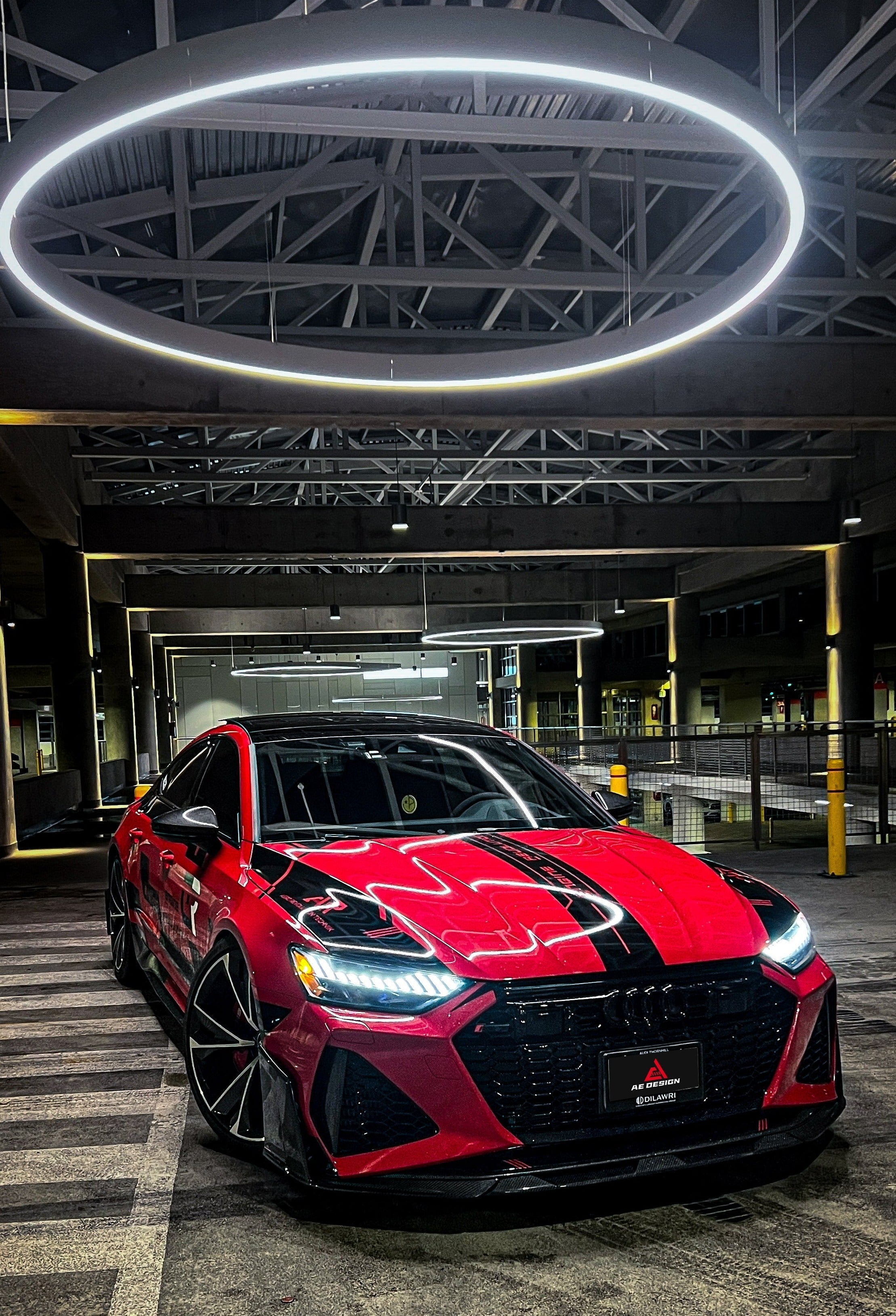 Audi RS6 RS7 C8 aftermarket  parts - Carbon Fiber Front Lip 